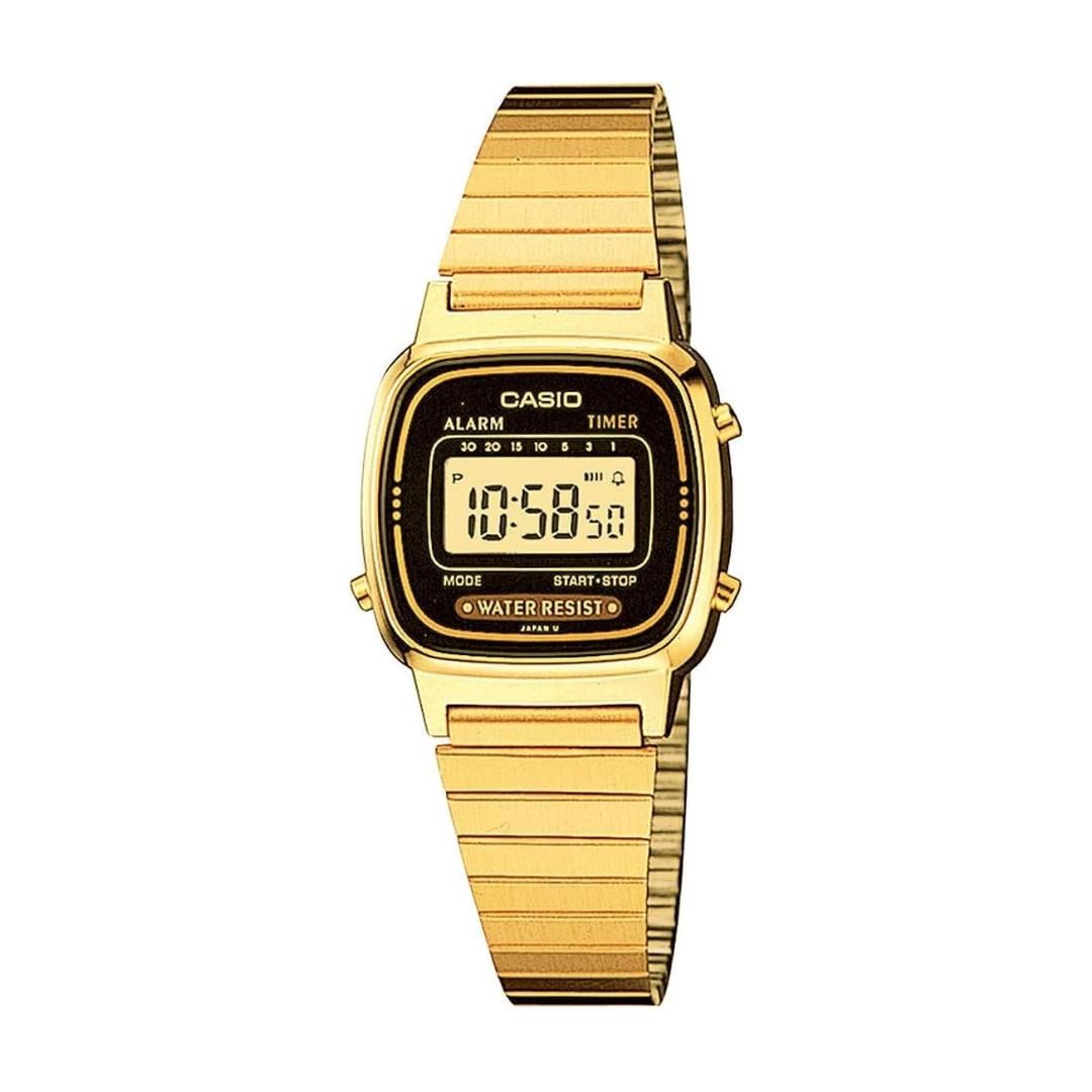 Reloj Vintage Mujer Resistente al Agua Diseño Retro - Elegante Color Dorado - Regalo Ideal para Ella